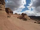 Delicate Arch in the distance