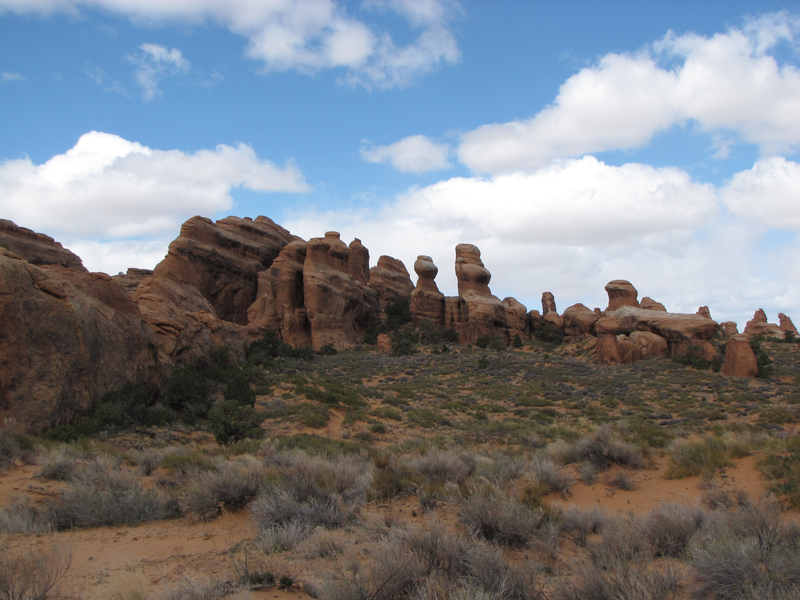 Far off rocks