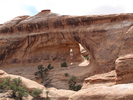 Arch seen from the trail - possibly Partition Arch?