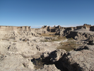 Short badlands canyon