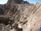 Eroded escarpment