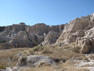 Eroded land
