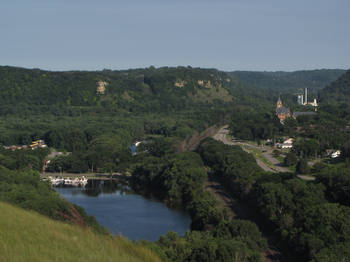 East along Hwy 61