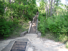 Kiwanis Stairway - start climbing