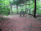 Trailhead - go right and down