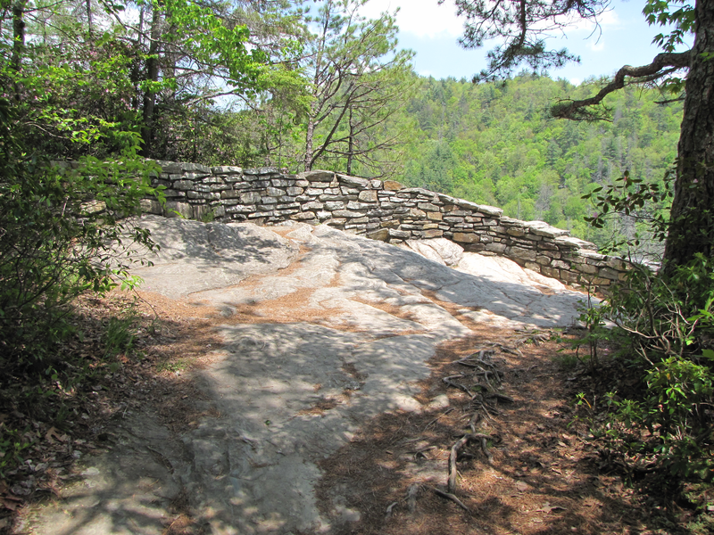 Near the top