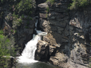 Linnville falls from second farthest overlook
