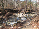 Stepping stone bridge