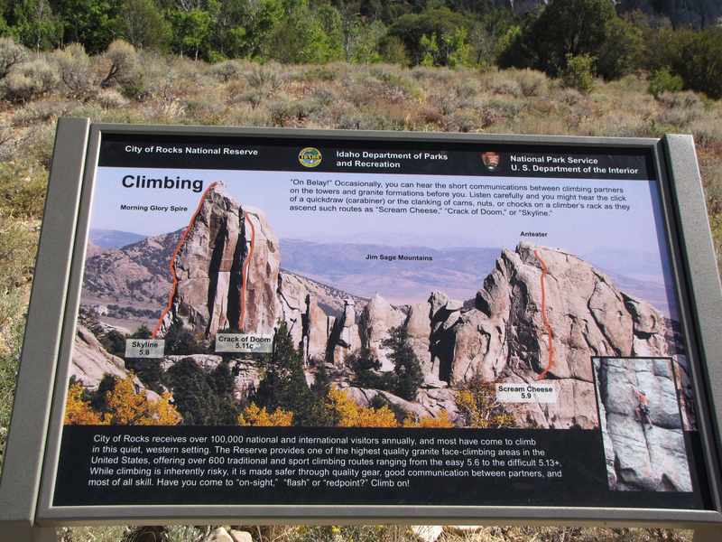 City of Rocks - information about climbing