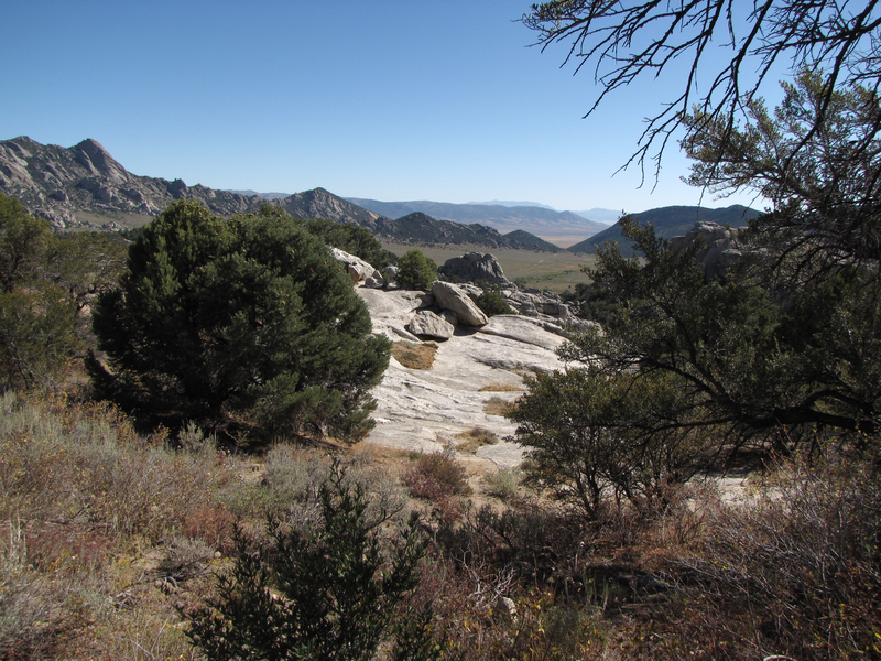 Long rocky view