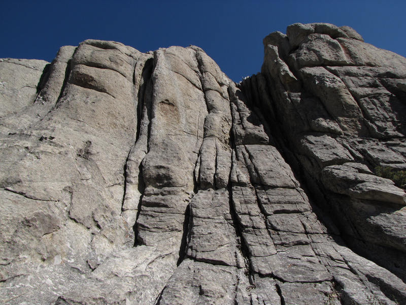 Wall of rock