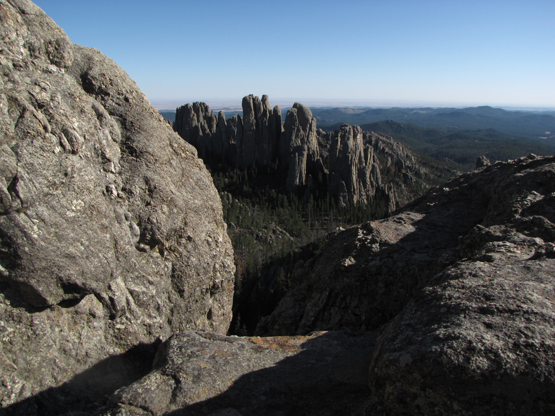 Cathedral spires on the way to the top