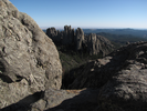Cathedral spires on the way to the top