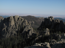Cathedral Spires, maybe the back of Mt. Rushmore