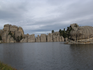 Sylvan Lake wall