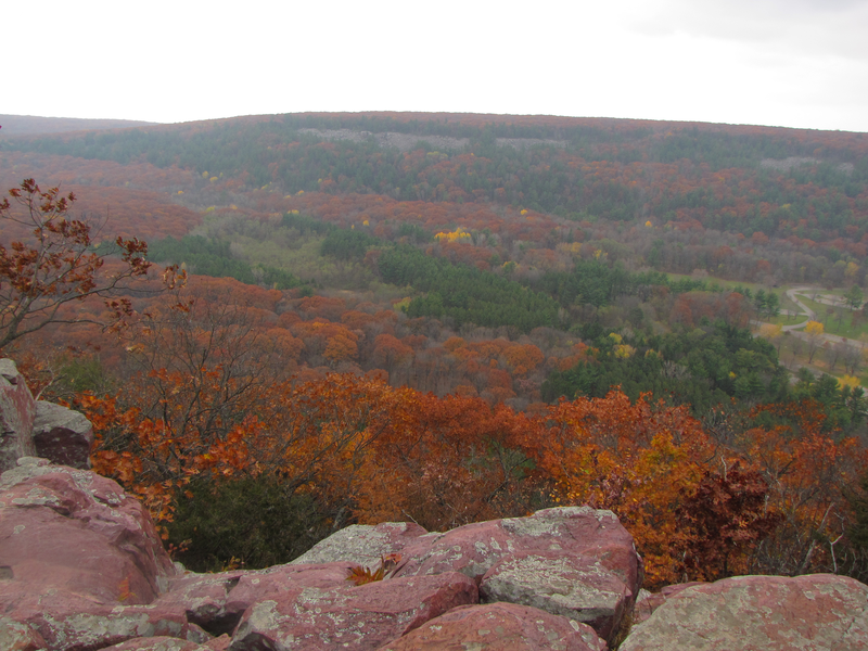 Valley view south of Devils Lake