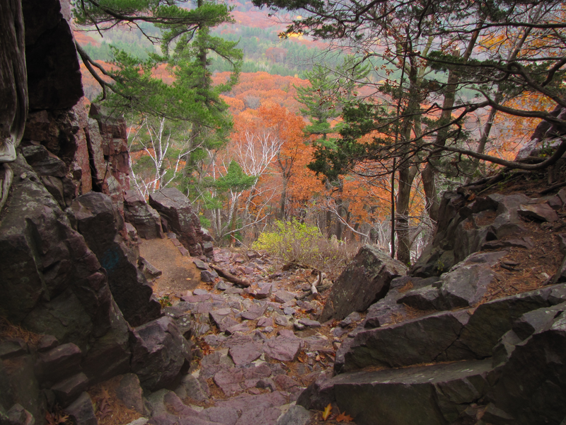 Potholes trail view