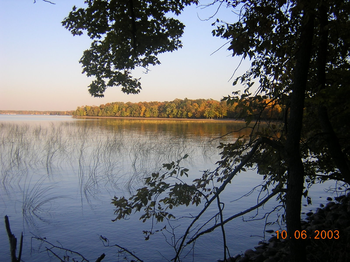 Fall evening at Pope Point