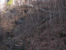 Stairs heading up