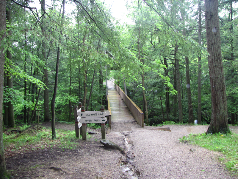Cross the bridge