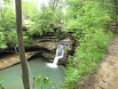 Waterfall on Old Man's Cave end