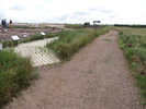 Go left onto boardwalk