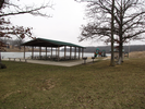 Shelter and playground