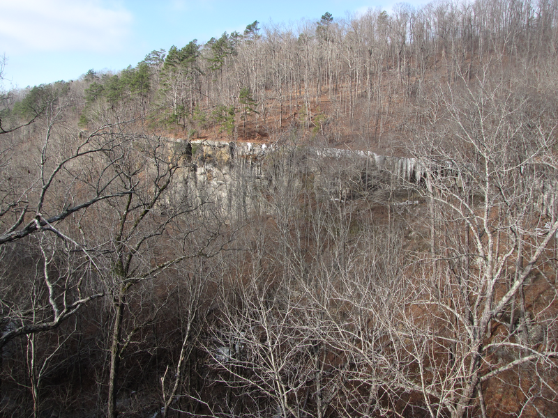 Valley edge from Kings Bluff