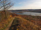 Mississippi valley fall color from Perrot Ridge