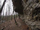 Undercut wall