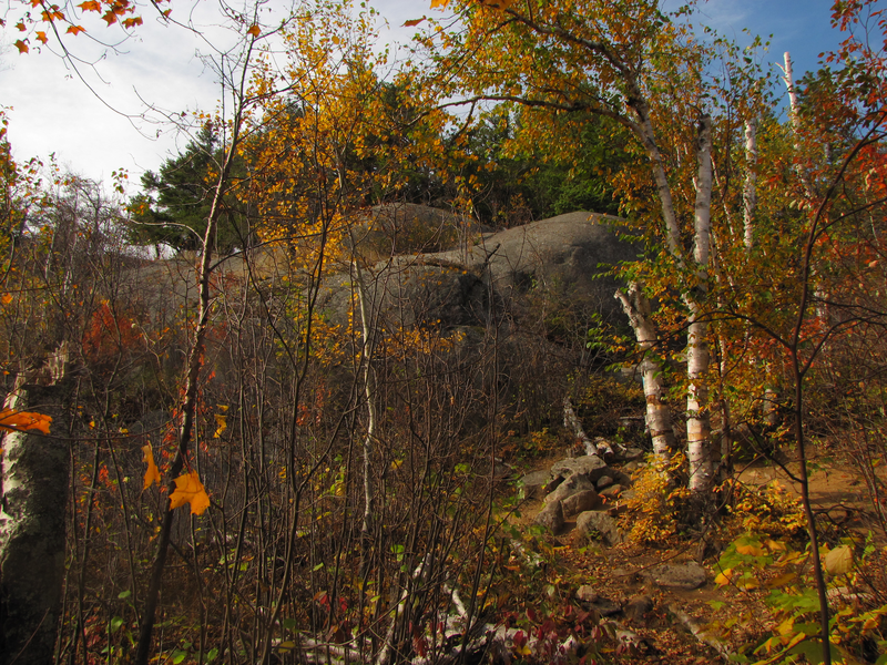View of the summit