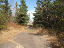 Climbing to the overlook