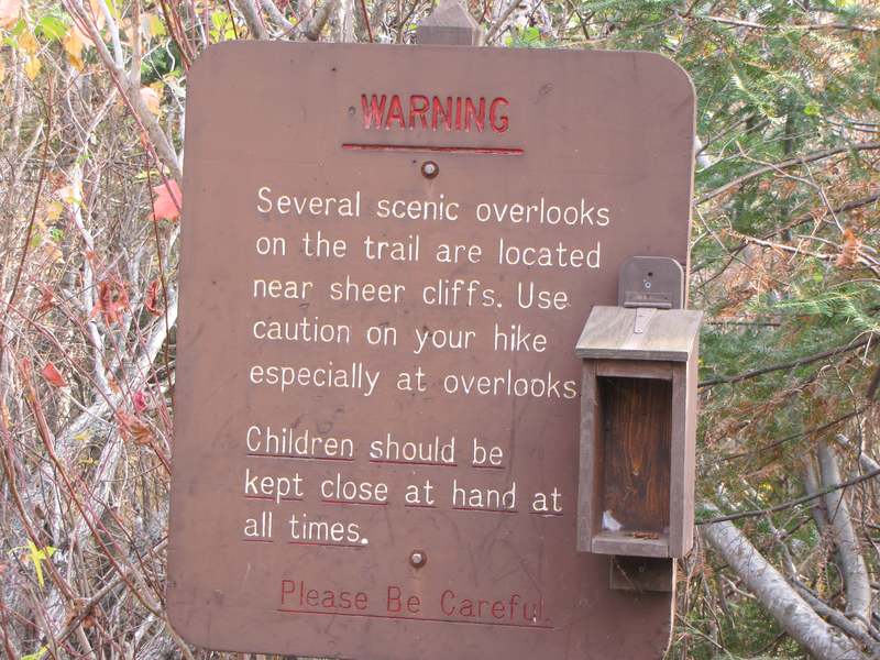 Warning sign