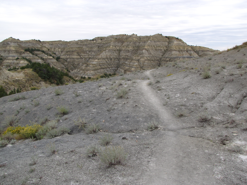 Gray gravel crossing