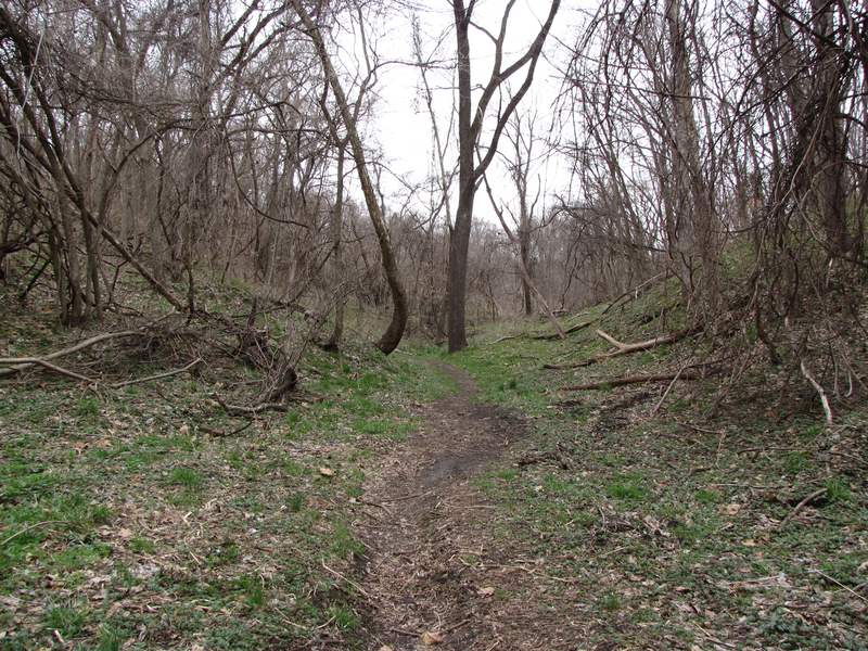 Climbing out of the valley