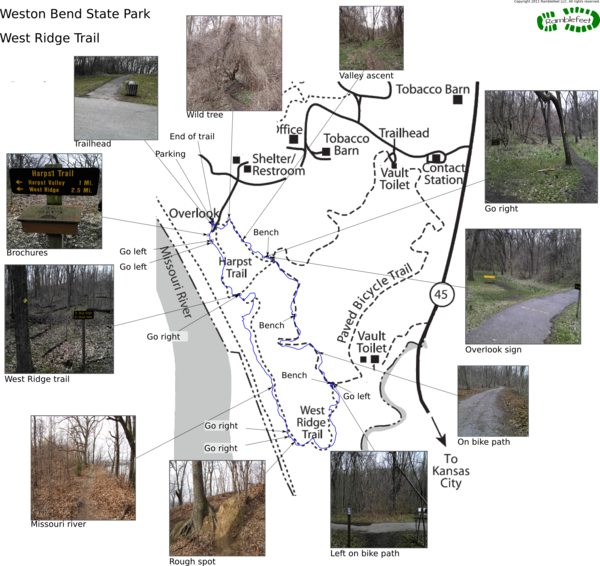 Weston cheap bike trail