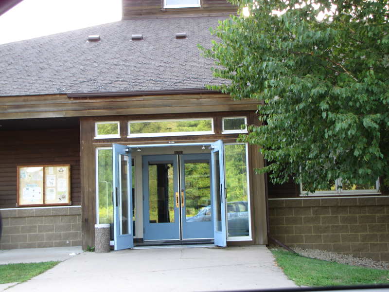 Visitor center - pay fee here