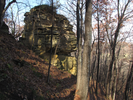 Huge rock outcropping